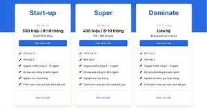 Báo giá SEO Website | Bảng giá Dịch vụ SEO Tổng Thể tại GTV