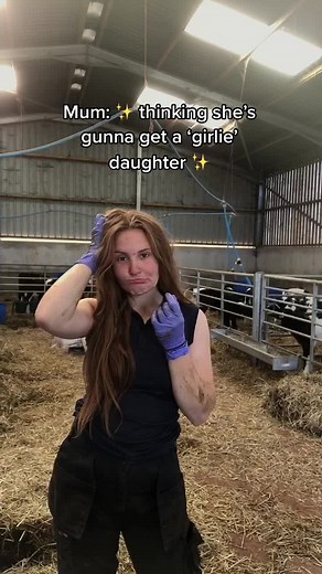 sorry mum #farmersdaughter #youngfarmer #womeninag #fyp #foryou #RayBanElevatorDance