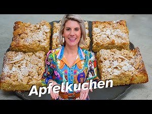Der beste Apfelkuchen vom Blech | so einfach & saftig | Felicitas Then