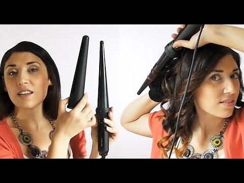The Wand Cloud Nine Conical Iron: Curl Test | Beautydea