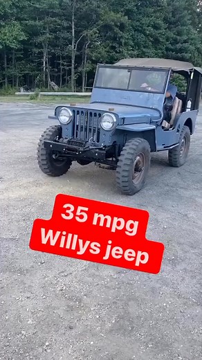 ⛽️ the number don’t lie… the Volkswagen alh tdi powered 1949 Willys Cj3a pulls some impressive fuel numbers #Reels #Reelviral #reel #Reelfbシ #fypviralシ #cars #mechanic #mechaniclife #autorepair | redeye garage