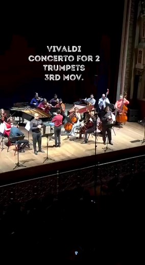Vivaldi - Concerto for 2 Trumpets 3rd Moviment Soloists Michel Sales & Roger Brito #trumpetplayer #trumpet #trumpetsolo #trumpetlife #trumpetplayers #trumpetist #trumpetsection #trumpetandhorn #trumpetband #trumpetlovers #trumpetchallenge #trompeta #trompette #труба #trumpetfish #solist #musicians #musiciansofinstagram #mouthpiece #instaclassical #trompette #trompeta #vivaldi #trumpetpiccolo #orchestra #musica