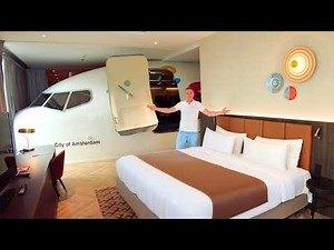 This is Amsterdam's WEIRDEST Hotel... And It's INCREDIBLE!