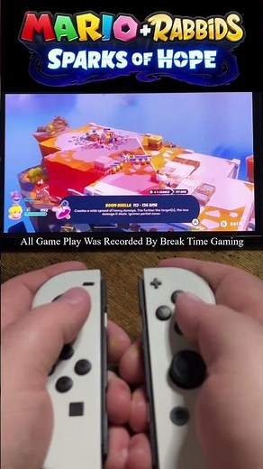 Mario + Rabbids Sparks of Hope - Nintendo Switch OLED Handheld Gameplay