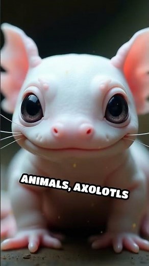 Watch an Axolotl Sleep Underwater in 4K Calm