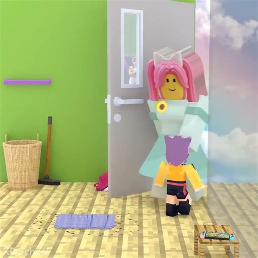 Help the girl Rumi cosplay clean her room thoroughly! 😁😄