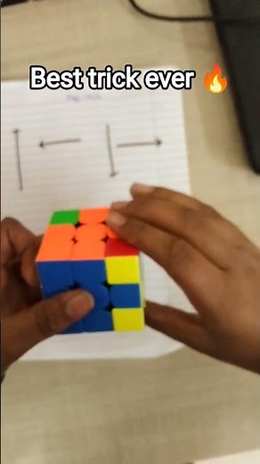 Best trick ever 🔥 | Cubing | Speedcubing | How to solve a Rubik's cube #shorts #trending #cubing