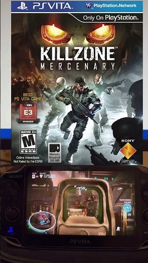 Killzone mercenary ps vita gameplay