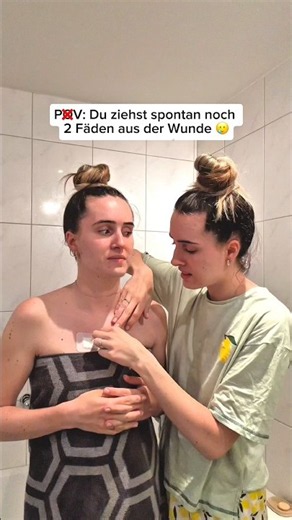 Hat hier noch jemand immer so Probleme mit der Wundheilung? 🥲 #pov #operation #fäden