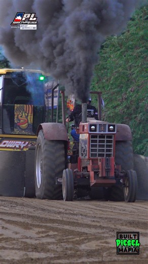 Absolute Farm Stock Pulling insanity with "Mongo" in Indiana Pulling League Farm Stock Tractor Pulling action Rochester 2025 | BUILT Diesel MAFIA