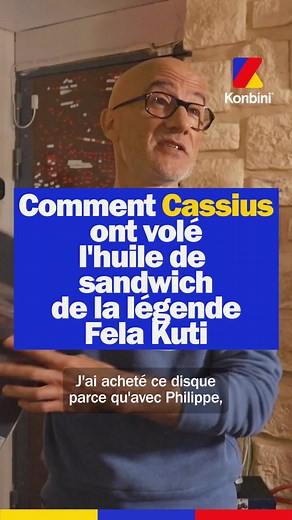 #Cassius ils ont volé l'huile de sandwich #Konbini #interview