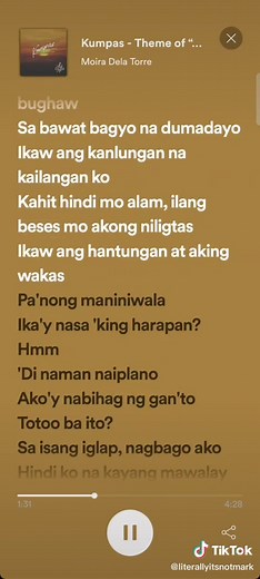 Moira Dela Torre 'Kumpas' Full Lyrics