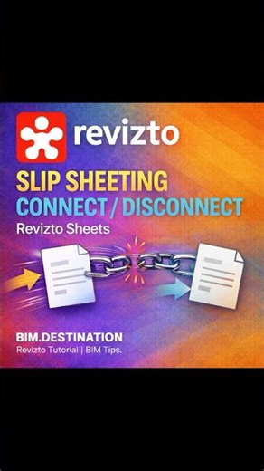 Revizto Tutorial Shorts | Slip Sheeting + Connect & Disconnect Sheets FAST! #BIM #VDC #Shorts