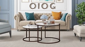 Watch Nesting Coffee Tables Set of 2 on Amazon Live