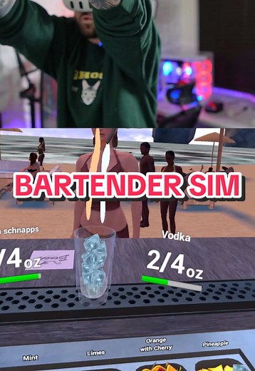 Beach Bartender Simulator: Create Cocktails in VR