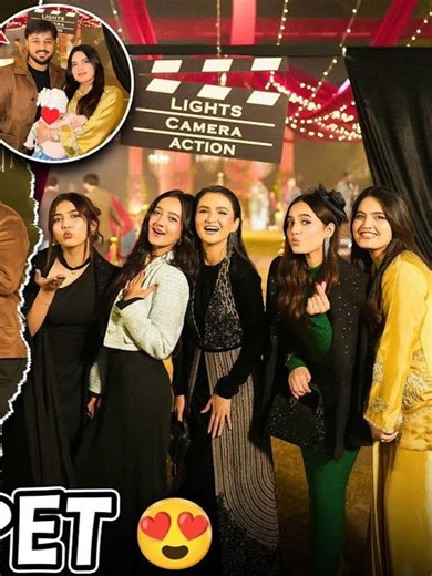 RED CARPET PY SAB BEHNO KI ENTRY ♥️ | Grand Celebration Of Hira's Success😍| Areeb Ki Winning Speech😂