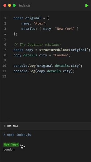 The JavaScript mistake EVERY beginner makes ❌