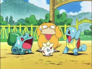 Los pokemon animando a Togepi | Canción de cuna de Bulbasaur