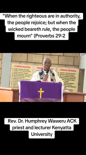 Rev. Dr. Humphrey Waweru Discusses Leadership Principles