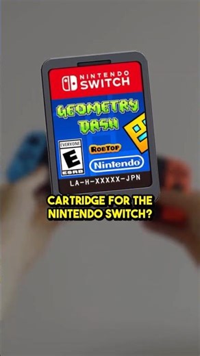 Geometry Dash on SWITCH?! #gaming #nintendo #shorts