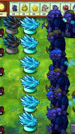 Powerful Plants vs Giant Zombies