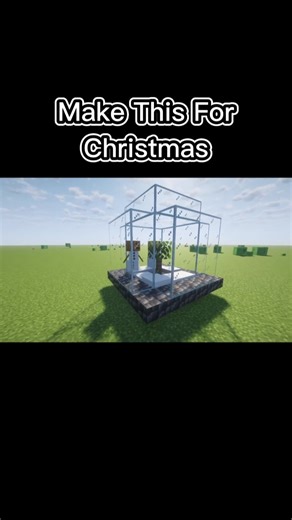 Christmas Decoration. #minecraft#creative#decoration#christmas#tutorial#makethisforchristmas#build