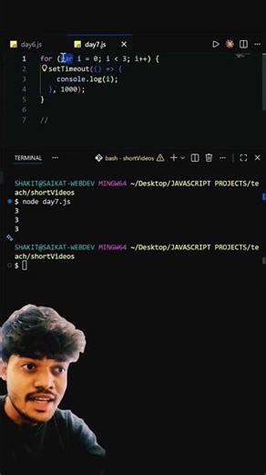 Day 7 of JS Interview Questions #webdevelopment #coding #javascript #youtubeshorts #viral #react