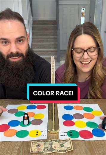 Who Can Finish First In This DIY Game?! #boardgames #gamenight #couple #fun