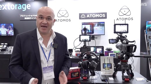 ATOMOS、「Shinobi 7 RX」「Ninja TX」を国内初披露。ワイヤレスと8K対応でエコシステムを強化 [Inter BEEの歩き方tv] - PRONEWS : 動画制作のあらゆる情報が集まるトータルガイド