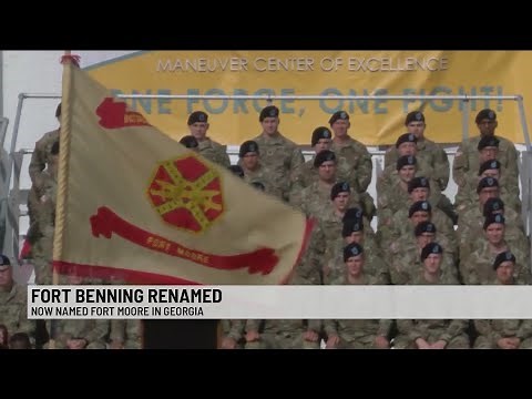 Army officially designates Fort Moore, dropping Confederate name Benning