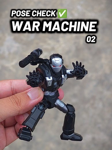 Pose Check ✅ Blokees Marvel The Infinity Saga Vol 2 War Machine 🔥. Ada vibe2 mcm The Punisher War Machine sikit 💀 #blokees #marvel #blokeesmarvel #warmachine #ironman