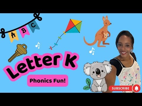 Letter K Sound & Writing | Alphabet Magic Hat Show for Kids