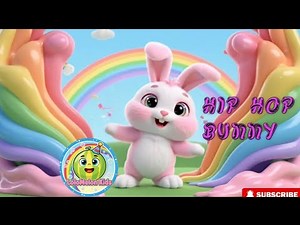 Hip Hop Bunny 🐰 | Hop Hop Hop Dance Song for Kids | LoLoMelonKids Nursery Rhyme