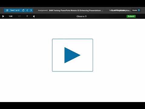 BTM452 SAM Training PowerPoint Module 02 Enhancing Presentations with Shapes and SmartArt Part 1