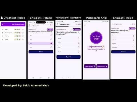 Full Quiz App Project with everyting