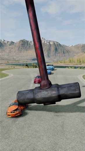 Chaos Collision Course: Luxury Cars vs Deadly Shredders ⚙️ – BeamNG Drive