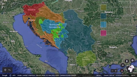 The breakup of Yugoslavia explained in 30 seconds