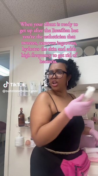 The benefit of getting a brazilian with me is my care! Im not only removing the hairs, i’m taling care of your skin. #sugarhairremoval #sugaringhairremoval #waxing #brazilianwax #bronxesthetician #nycesthetician #estheticiantiktok