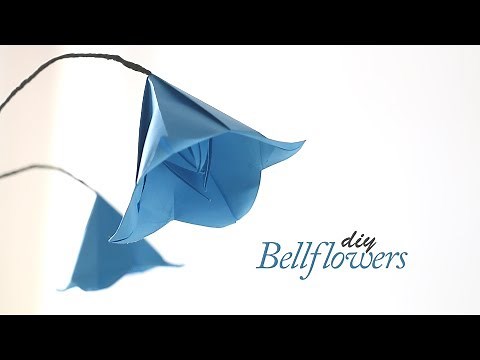 DIY: Paper Bellflowers