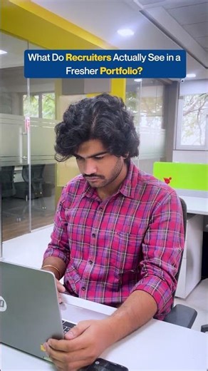 What Recruiters Notice First in a Fresher Marketing Portfolio | AlkemyEdtech #alkemyedtech #shots