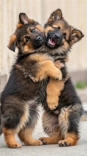 6.4K views · 637 reactions | Two little hearts… one giant hug  . . . #gsd #germanshepherd #gsdofinstagram #dogsofinstagram #dog #k #gsdlove #gsdpuppy #germanshepherdsofinstagram #dogs #puppy #germanshepherdpuppy #gsdlife #germanshepherddog | German Shepherd Lovers | Facebook