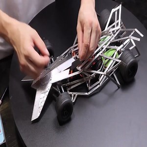 Use a knife to make a blade car. Cre: 刘木头LiuMutou ------- ©️We do not own this video if there is a copyright issue please contact us and we will take it down | DIY - Restoration Garage