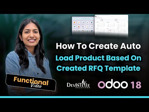 How To Create Auto Load Product Based On Created RFQ Template In Odoo ?