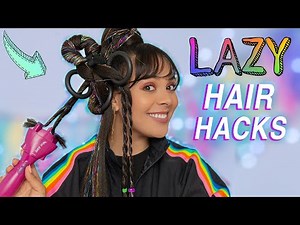 DIY Hair Hacks Every LAZY PERSON Should Know! Quick & Easy Hairstyles for School!