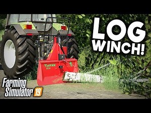 SETTING UP THE LOG WINCH | Marwell Manor Farm - Episode 13