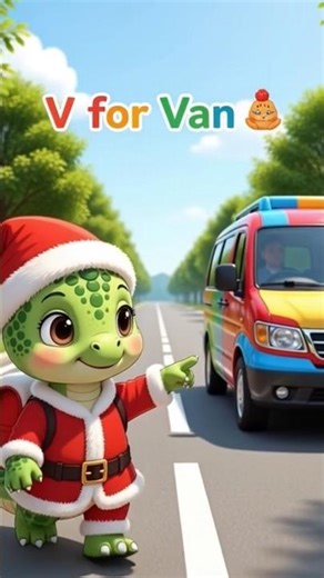 V for Van 🚐 | Learn ABC | Kibu Kids