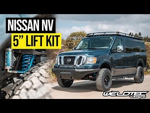 Ultimate Suspension Upgrade Nissan NV Overland Van Build 5" Lift Kit