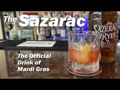 🎉🥃 The Sazerac: The Official Cocktail of Mardi Gras (History, Recipe, and a Little Chaos)