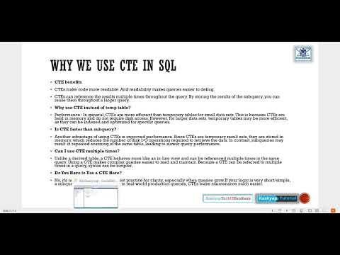 SQL Interview question and answer