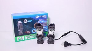 Prilight Mini H4 LED Projector Lens: Bright & Customizable